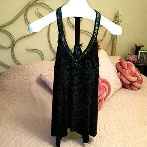 Vintage 🐆GUESS L.A.💛Beaded Top